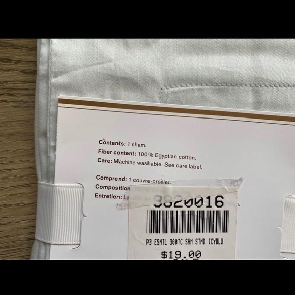 Pottery Barn Bedding Pottery Barn Size Standard Icy Blue Essential